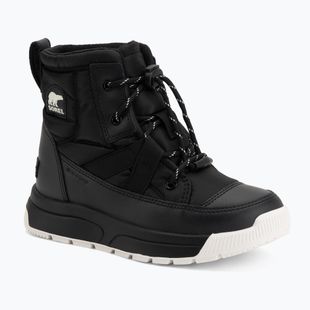 Śniegowce dziecięce Sorel Whitney III Mid Wp black/black