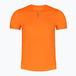 Koszulka do biegania męska HOKA EveryRun Short Sleeve electric tangerine