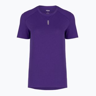 Koszulka do biegania damska HOKA EveryRun Short Sleeve cosmic purple