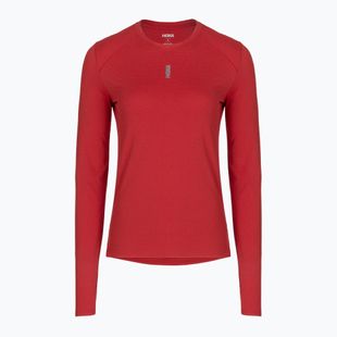 Longsleeve do biegania damski HOKA EveryRun Long Sleeve red agate