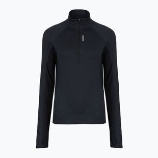 Bluza do biegania damska HOKA Skyform Half Zip black heather