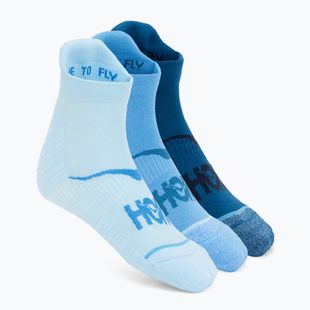 Skarpety HOKA No-Show Run Sock 3-pack hazy blue/soft cobalt