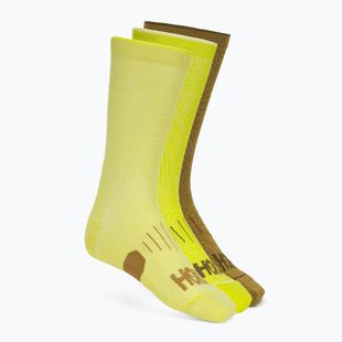 Skarpety Hoka Crew Run Sock 3-pack hoka citrus/pomelo yellow/mustard seed