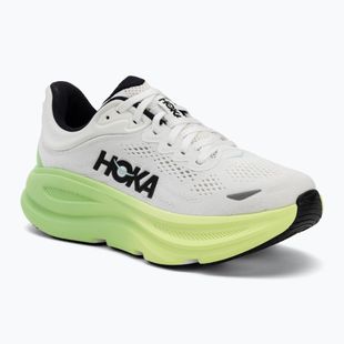 Buty do biegania damskie HOKA Bondi 9 white/tart apple