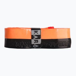 Owijka do rakiet squash Karakal Pu Super Grip Duo orange/black