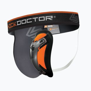 Ochraniacz krocza Shock Doctor Supporter Ultra Carbon Flex szary