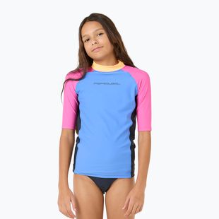 Zestaw strój kąpielowy dwuczęściowy + koszulka dziecięca Rip Curl Block Party 3 Piece Set dark blue