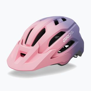 Kask rowerowy dziecięcy Giro Fixture II MIPS matte light pink/purple fade