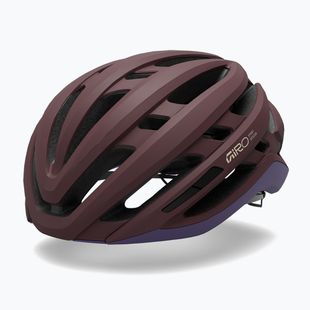 Kask rowerowy Giro Agilis MIPS matte dark maroon