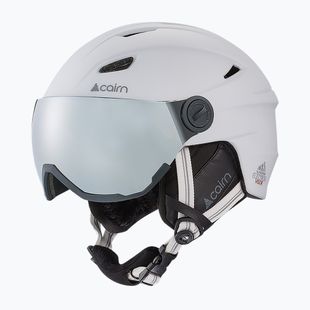 Kask narciarski Cairn Electron Visor mat white