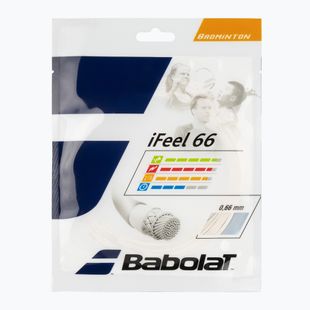 Naciąg badmintonowy Babolat bad.iFEEL 10,2M white