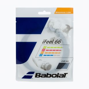 Naciąg badmintonowy Babolat iFEEL 10.2 m 0.66 mm black