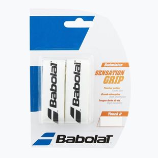 Owijki do rakiet badmintonowych Babolat Grip Sensation 2 szt. white