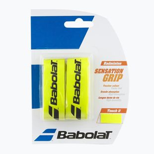 Owijki do rakiet badmintonowych Babolat Grip Sensation 2 szt. yellow