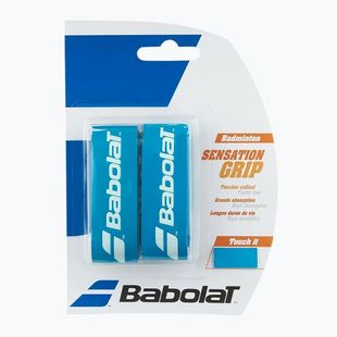 Owijki do rakiet badmintonowych Babolat Grip Sensation 2 szt. blue