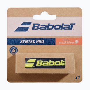 Owijka do rakiet tenisowych Babolat Syntec Pro S25 black/ yellow