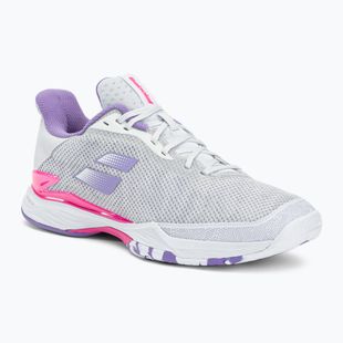 Buty do tenisa damskie Babolat Jet Tere AC W white/lavender