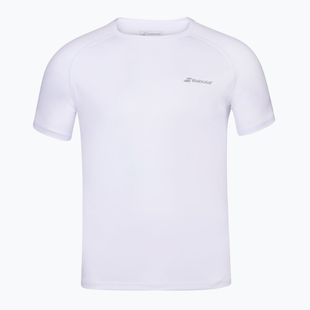 Koszulka dziecięca Babolat Play Crew Neck Jr white/white