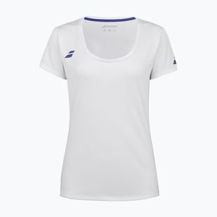 Koszulka dziecięca Babolat Play Cap Sleeve Top Jr white/white