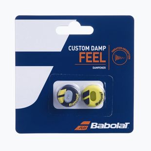 Tłumiki drgań Babolat Custom Damp 2 szt. S25 black/ yellow