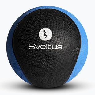 Piłka lekarska Sveltus Medicine Ball Rubber 2 kg blue/ black