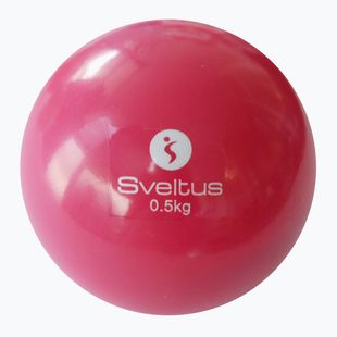 Piłka lekarska Sveltus Weighted 0,5 kg red