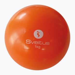 Piłka lekarska Sveltus Weighted 1 kg orange