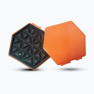 Dyski poślizgowe do ćwiczeń Sveltus Functional Slider Premium 2 szt. black/orange