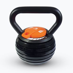 Kettlebeel regulowany Sveltus Adjustable 4-18 kg black/orange