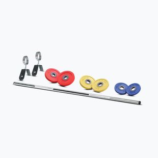 Sztanga z obciążeniem Sveltus Kit Pump 8 kg multicolor