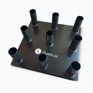 Stojak na gryfy olimpijskie Sveltus Rack For Olympic Bars black