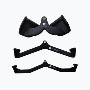 Uchwyty do wyciągu Sveltus 1589 Kit of 3 Ergo 3 szt. black