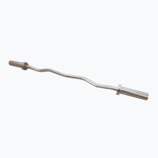 Gryf łamany Sveltus Ez Curl Bar + 2 Spring Collars chrome