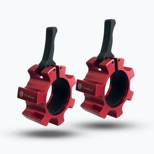 Zaciski do sztangi Sveltus Aluminium Stop Disc 2 szt. red