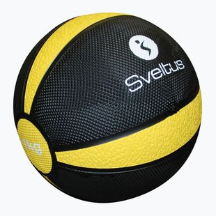 Piłka lekarska Sveltus Medicine Ball 1 kg black/yellow