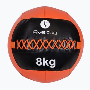 Piłka lekarska Sveltus Wall Ball 8 kg black/red