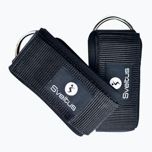 Opaski na kostkę do wyciągu Sveltus Ankle Strap 2 szt. black