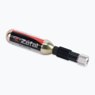 Pompka rowerowa Zefal Ez Control + 16 g Cartrige silver/black