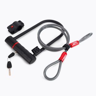 Zapięcie rowerowe Zefal K-Traz U11 Cable Level 11 U-Lock black