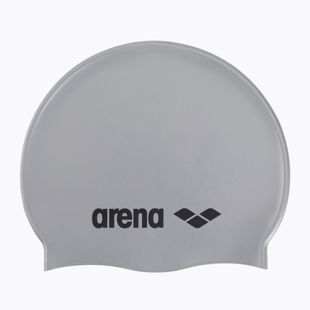 Czepek pływacki arena Classic Silicone silver/black