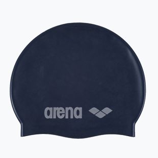 Czepek pływacki dziecięcy arena Classic Silicone Jr denim/silver