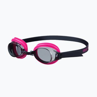Okulary do pływania dziecięce arena Bubble 3 Junior black/smoke/fuchsia