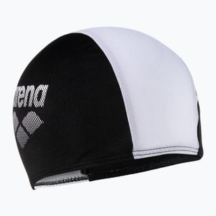 Czepek pływacki dziecięcy arena Polyester II Jr black/white
