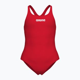 Strój pływacki jednoczęściowy dziecięcy arena Team Swim Pro Solid red/white