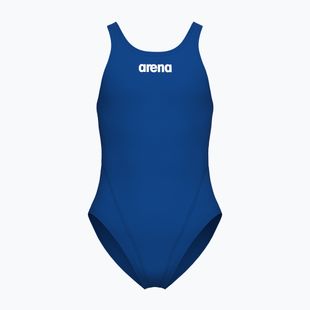 Strój kąpielowy jednoczęściowy dziecięcy Arena Team Swim Tech Solid royal/white