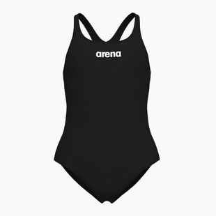 Strój pływacki jednoczęściowy dziecięcy arena Team Swim Pro Solid black/white