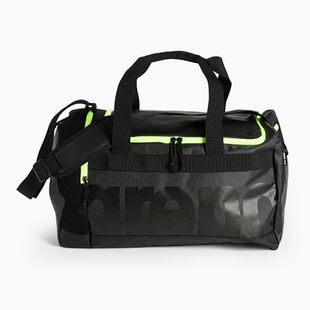 Torba pływacka arena Spiky III 40 l dark smoke/neon yellow