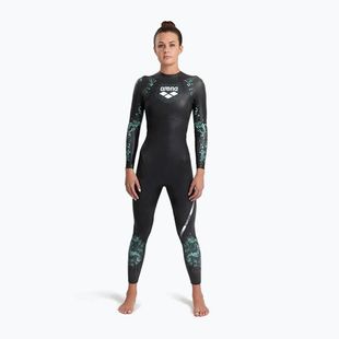 Pianka triathlonowa damska arena Storm 1,5 mm coral blue/black