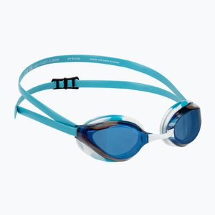 Okulary do pływania arena Python Mirror blue mirror/white/sky