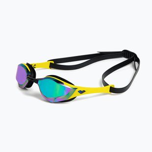 Okulary do pływania arena Cobra Edge Swipe Mirror emerald/yellow/black